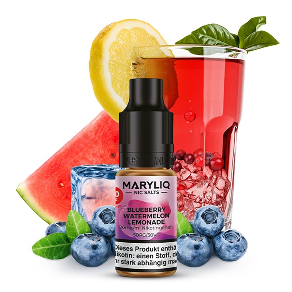 Maryliq Nikotinsalz - Blueberry Watermelon Lemonade - 20mg