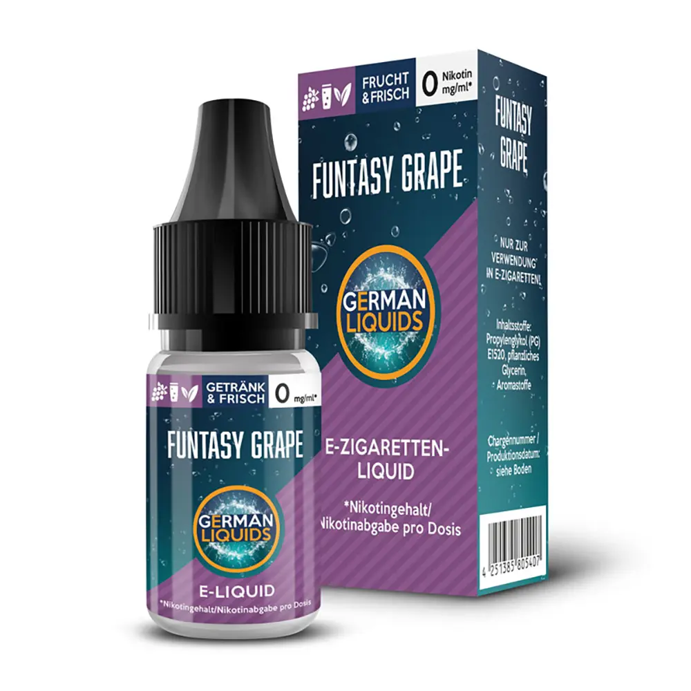 German Liquids Funtasy Grape 0 mg