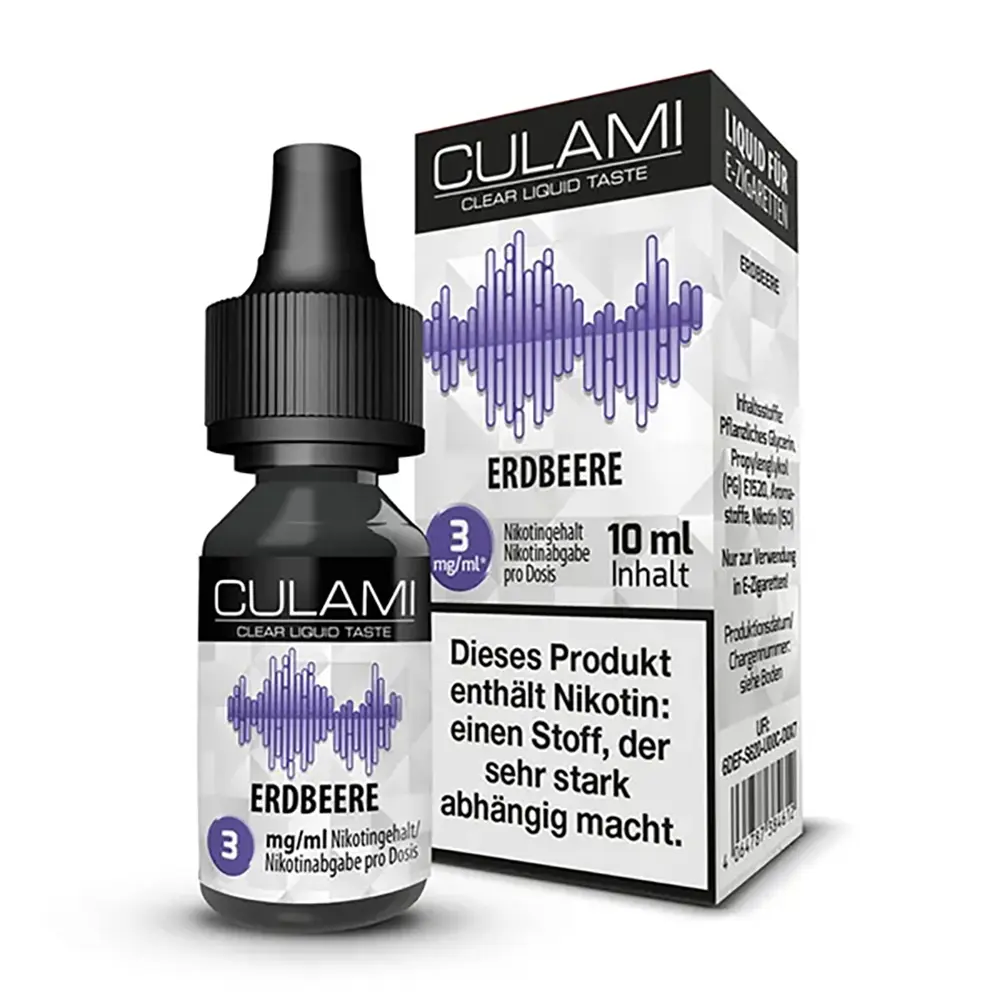 CULAMI Erdbeere 3mg 10ml Liquid 