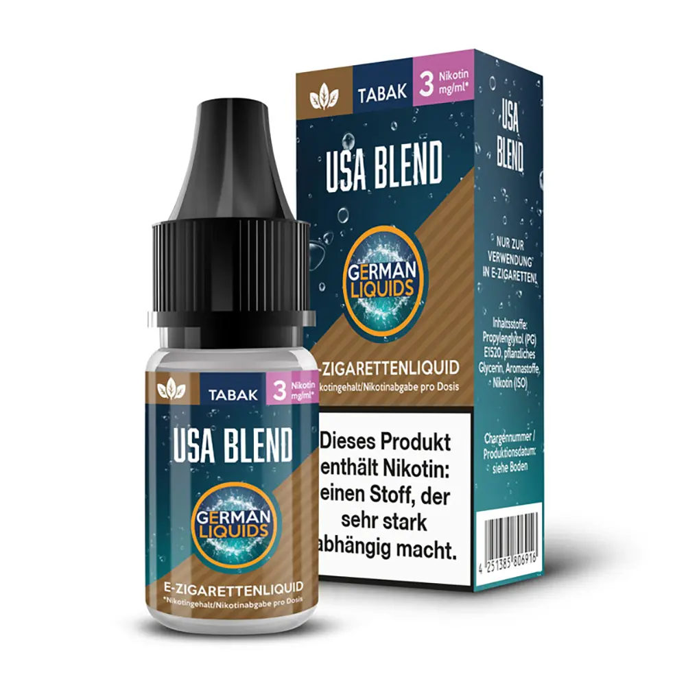 German Liquids Usa Blend 3mg