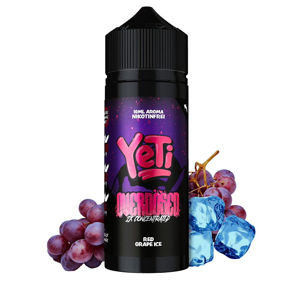 Yeti Overdosed Aroma Red Grape Ice