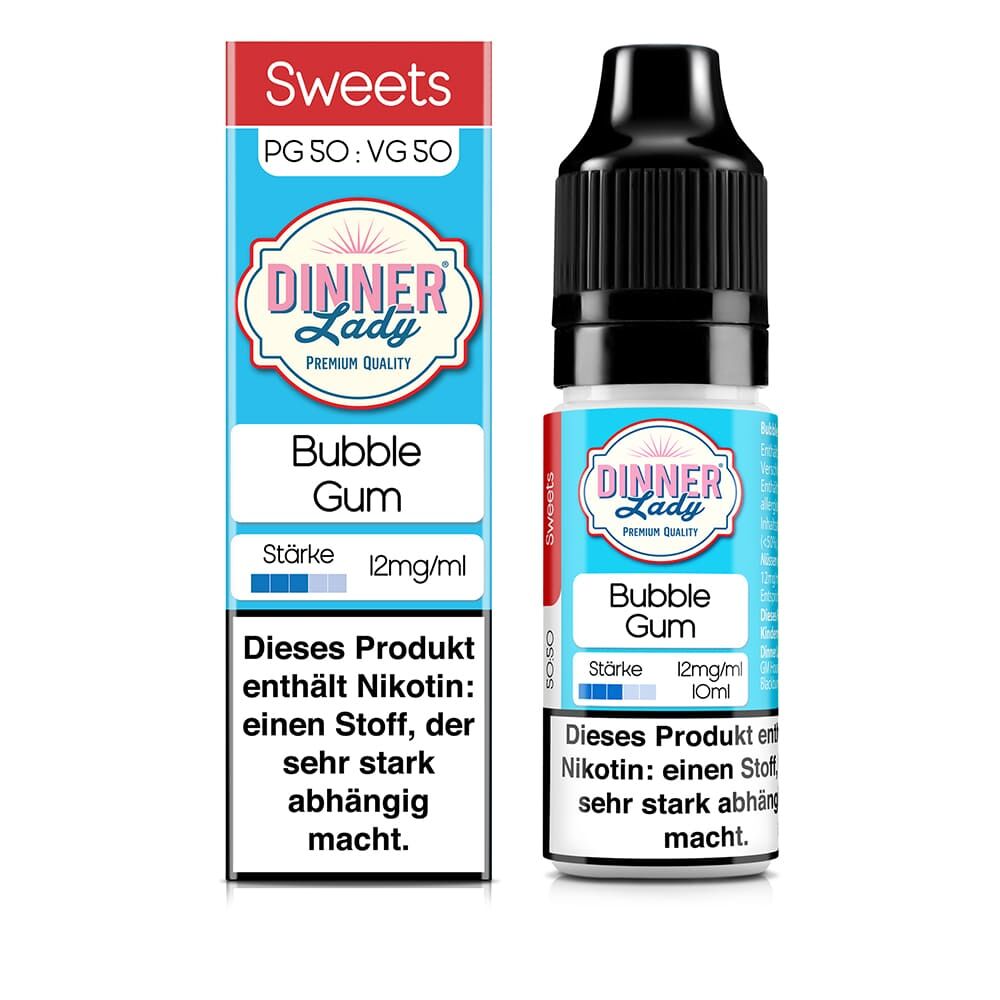 Dinner Lady Liquid Bubblegum 12mg