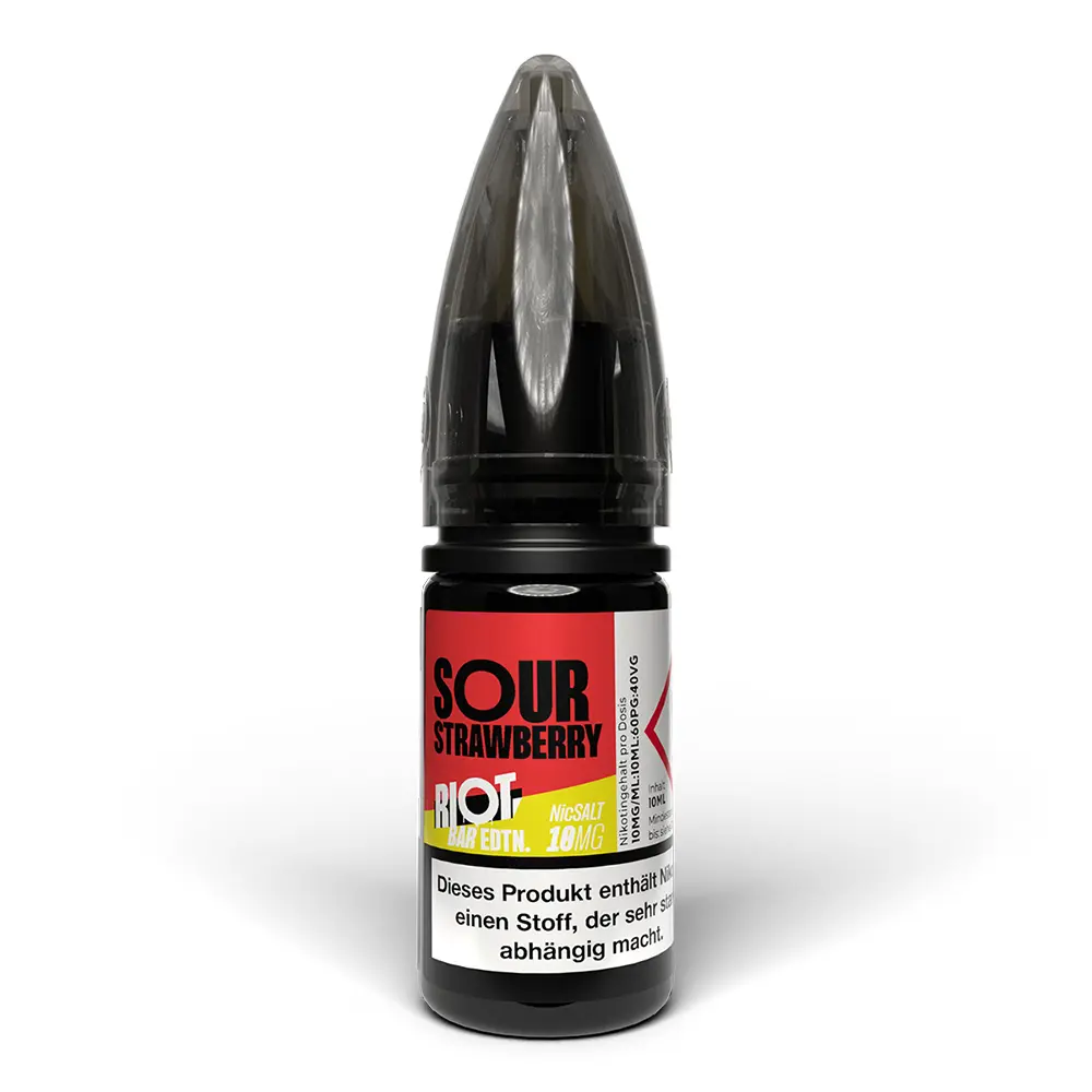 Riot Squad Nikotinsalz - Sour Strawberry - Liquid 10mg 10ml 