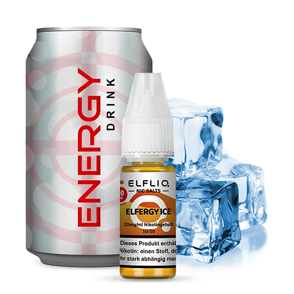 Elfliq by Elfbar Nikotinsalz - Elfergy Ice - Liquid 20mg 10ml - 