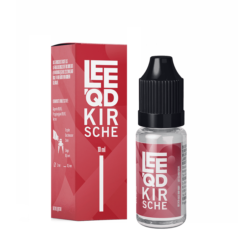 LEEQD Liquid Fruit Kirsche 0mg