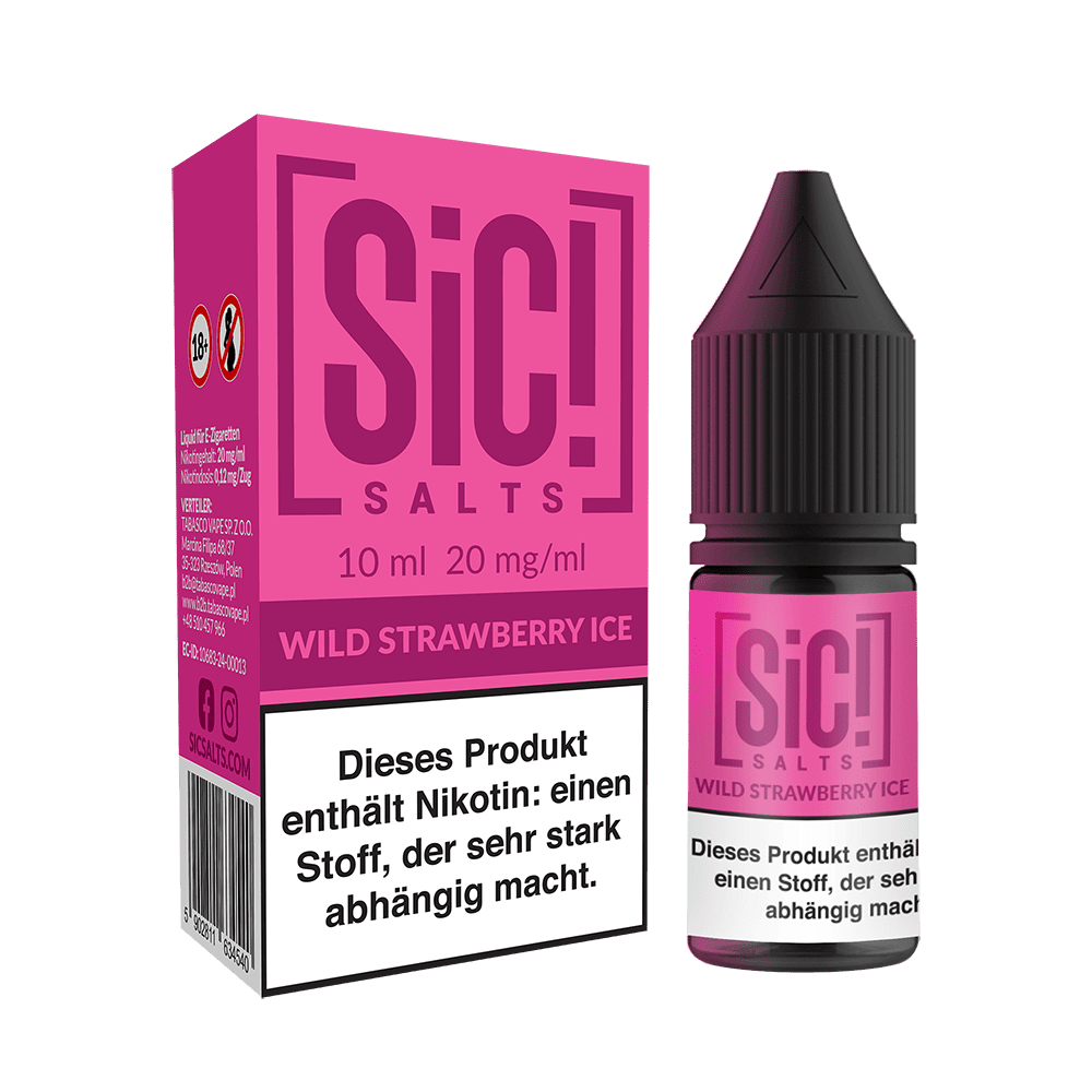 SIC Nikotinsalz Wild Strawberry Ice 20mg