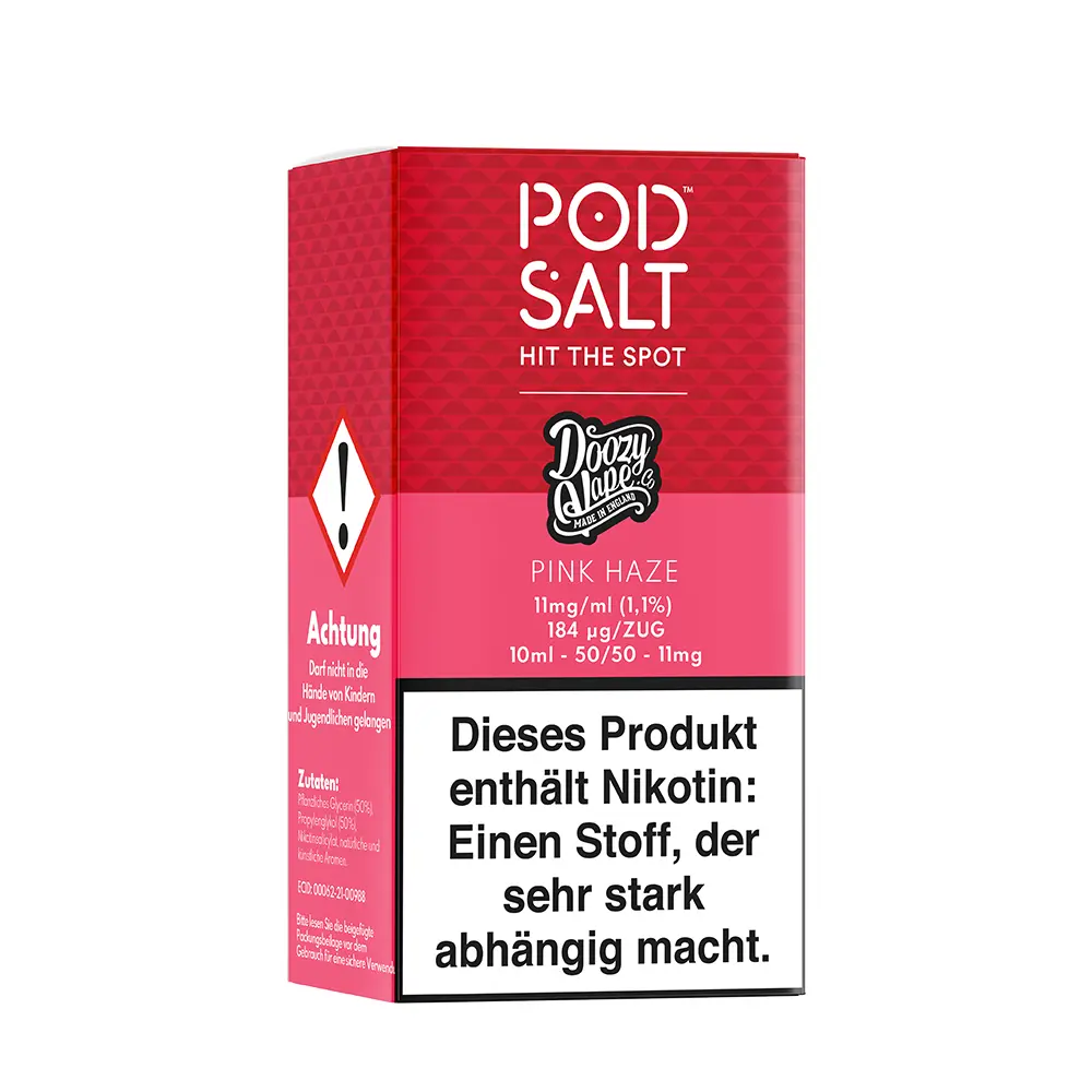 Pod Salt Fusion - Pink Haze - 10ml Liquid 11mg Nikotinsalz 