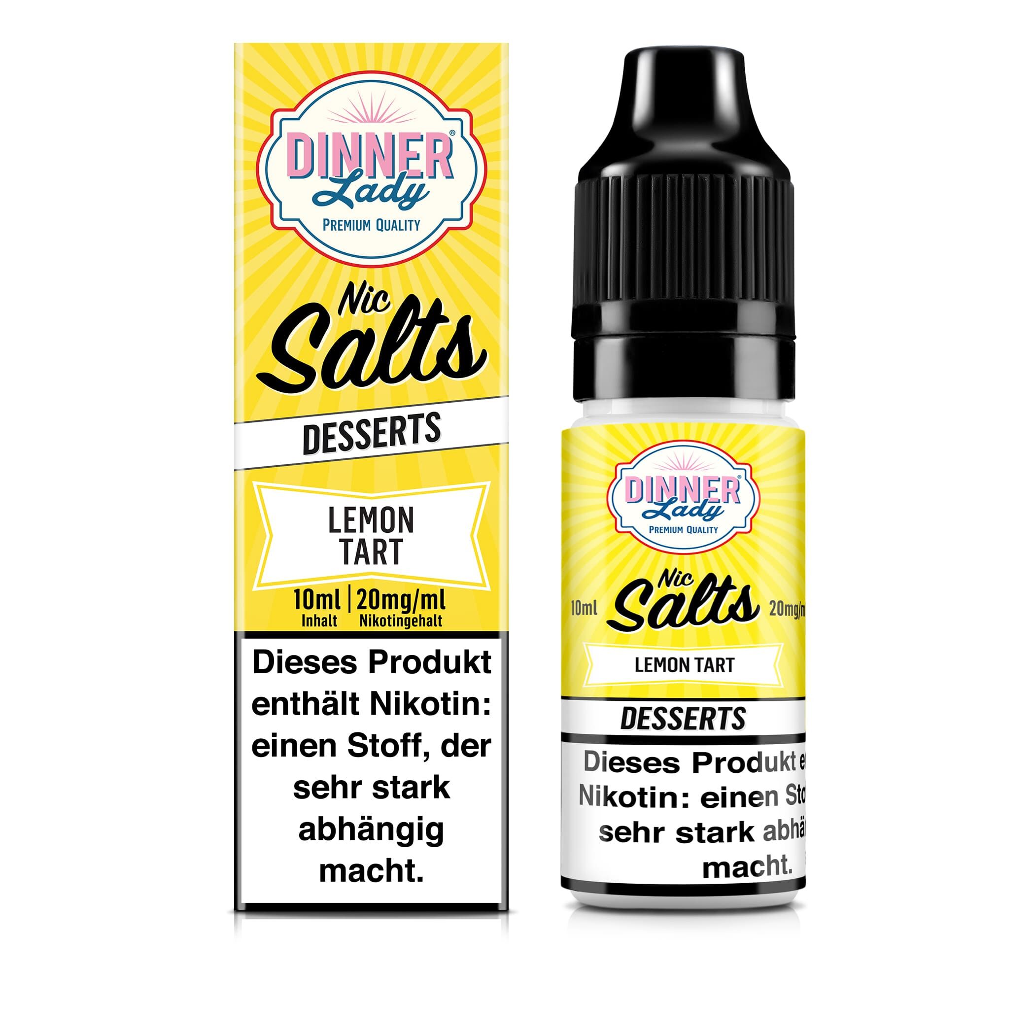 Dinner Lady Lemon Tart Nikotinsalz Liquid 20mg