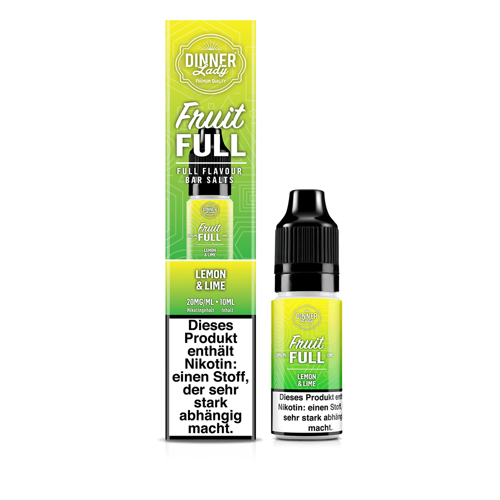 Dinner Lady Fruit Full Nikotinsalz Lemon Lime 10ml 20mg