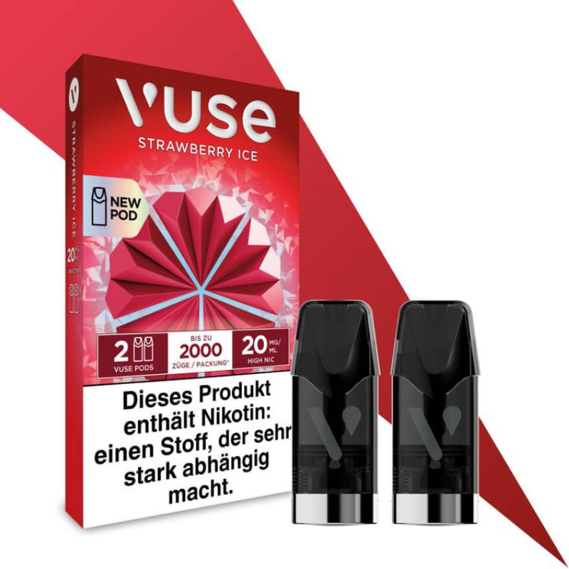 Vuse Pod Strawberry Ice Nic Salts 20mg