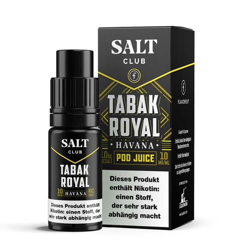 Salt Club Nikontinsalz Flavorist Tabak Royal Hanava 10ml 20mg