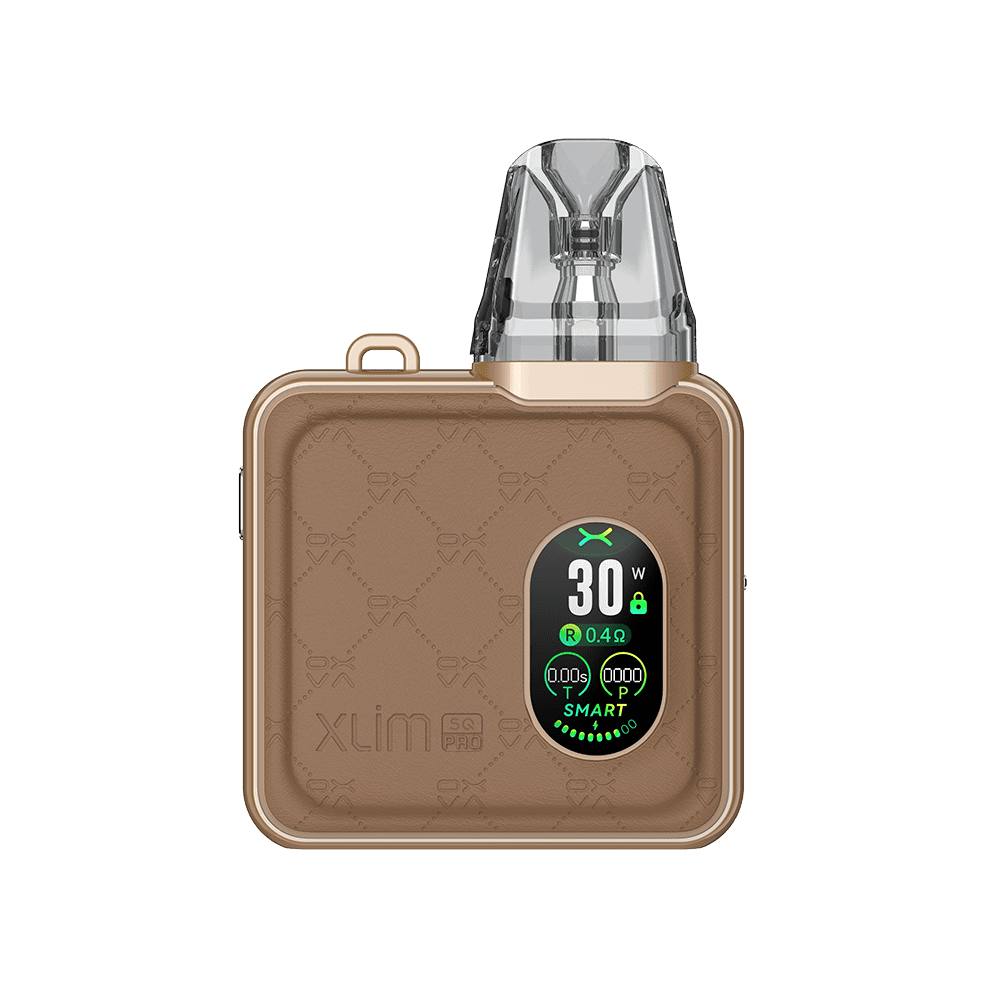 OXVA Xlim SQ Pro Pod Kit Brown Leather