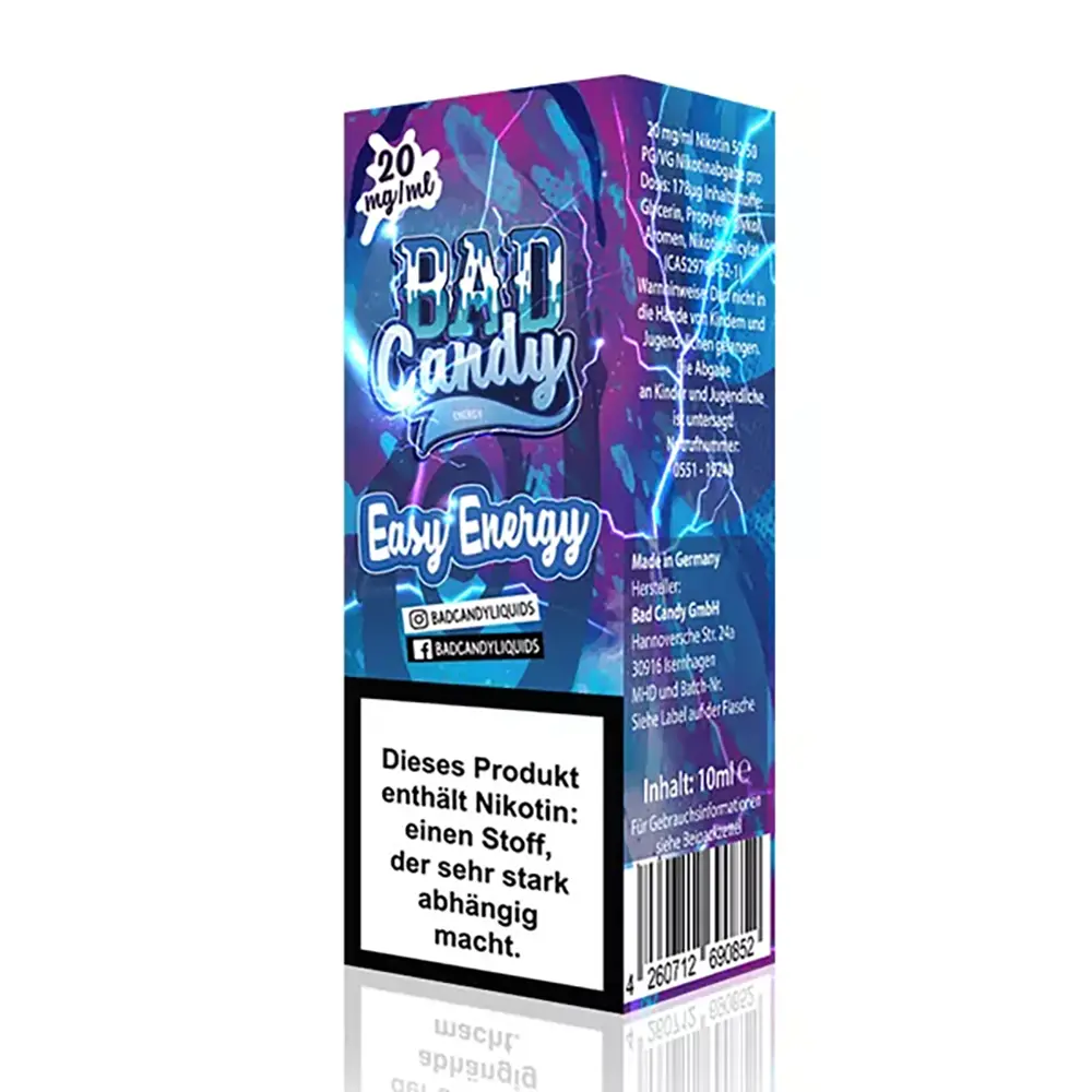 Bad Candy Easy Energy Nic Salt 20mg 