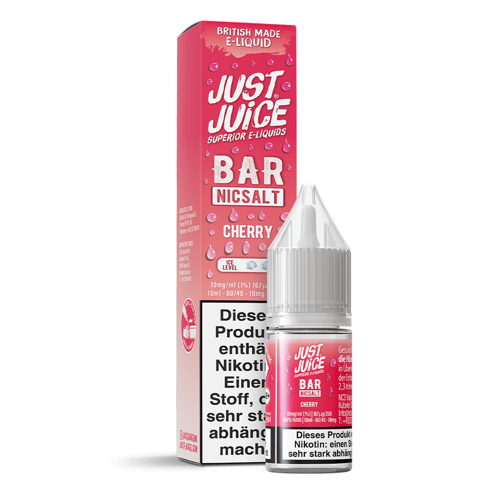 Just Juice Nikotinsalz - Cherry - 10ml Liquid 10mg  C