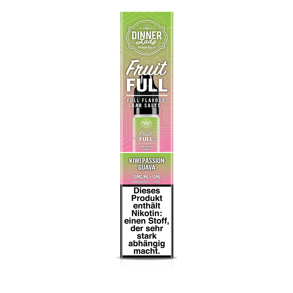 Dinner Lady Fruit Full Nikotinsalz Kiwi Passion Guava 10ml 20mg