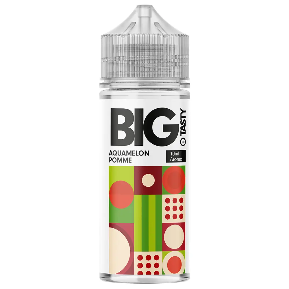 Big Tasty Longfill - Aquamelon Pome - 10ml in 120ml Flasche 