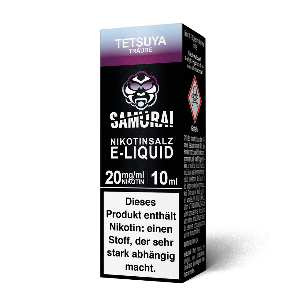 Samurai Tetsuya Traube Nikotinsalz Liquid 20mg