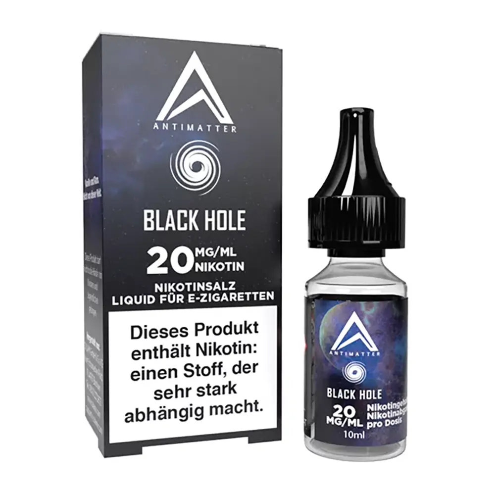 Antimatter Black Hole 10ml Nic Salt 20mg 