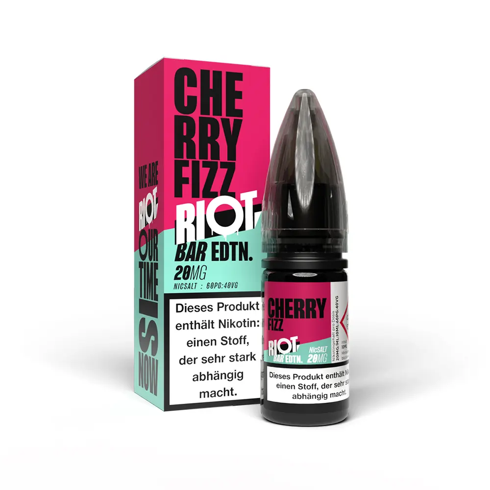 Riot Squad Nikotinsalz - Cherry Fizzle - Liquid 20mg 10ml 