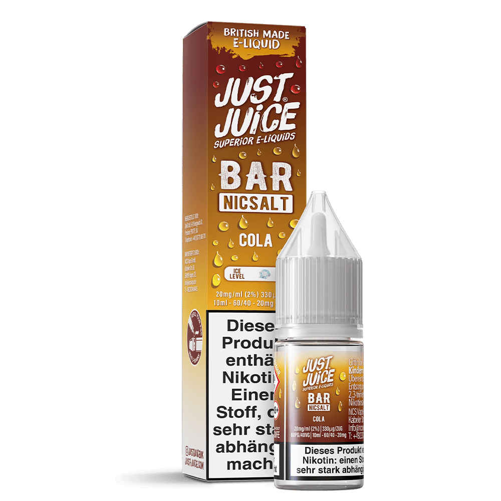 Just Juice Nikotinsalz - Cola - 10ml Liquid 20mg  C