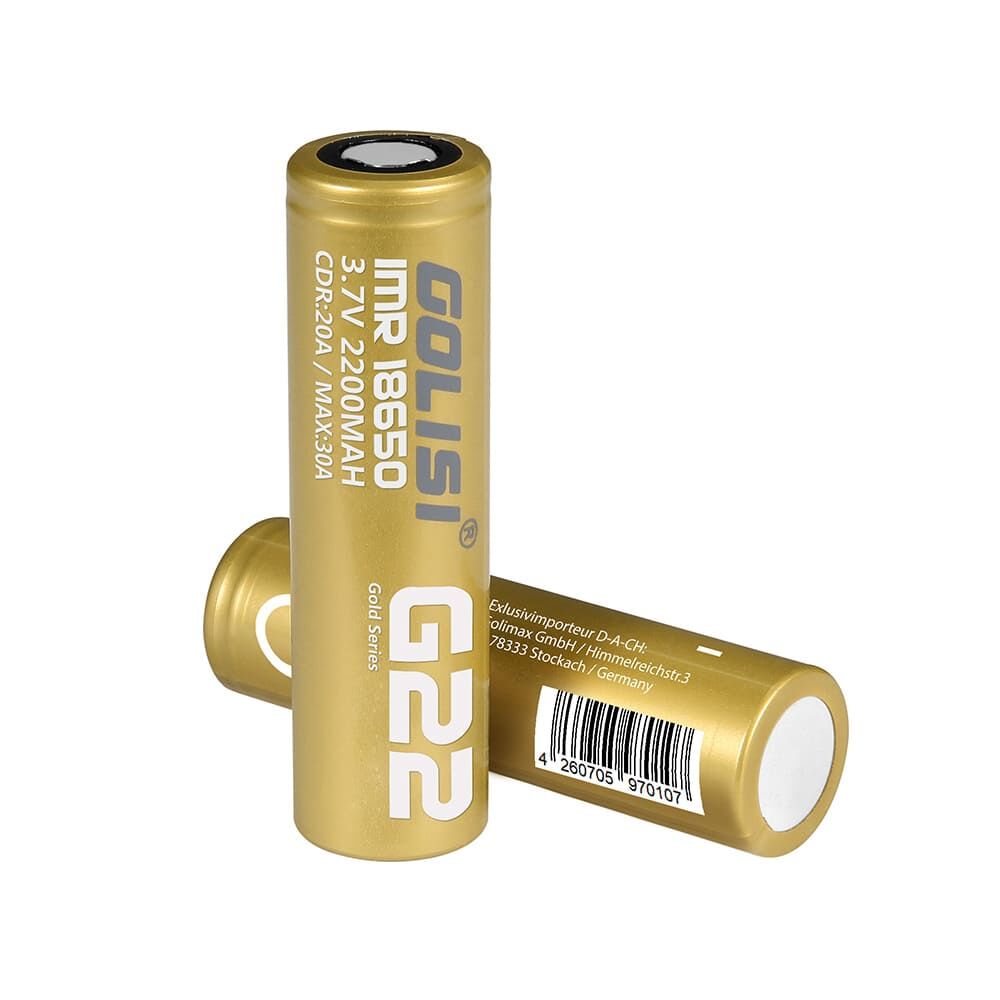 Golisi G22 Akku 18650 2200mAh/20A