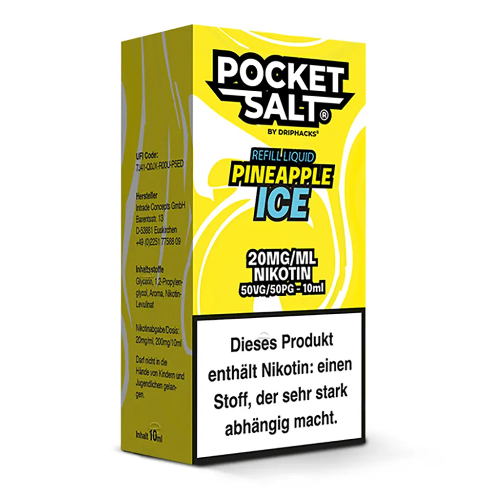 Pocket Salt Pineapple Ice Nikotinsalz Liquid 20mg