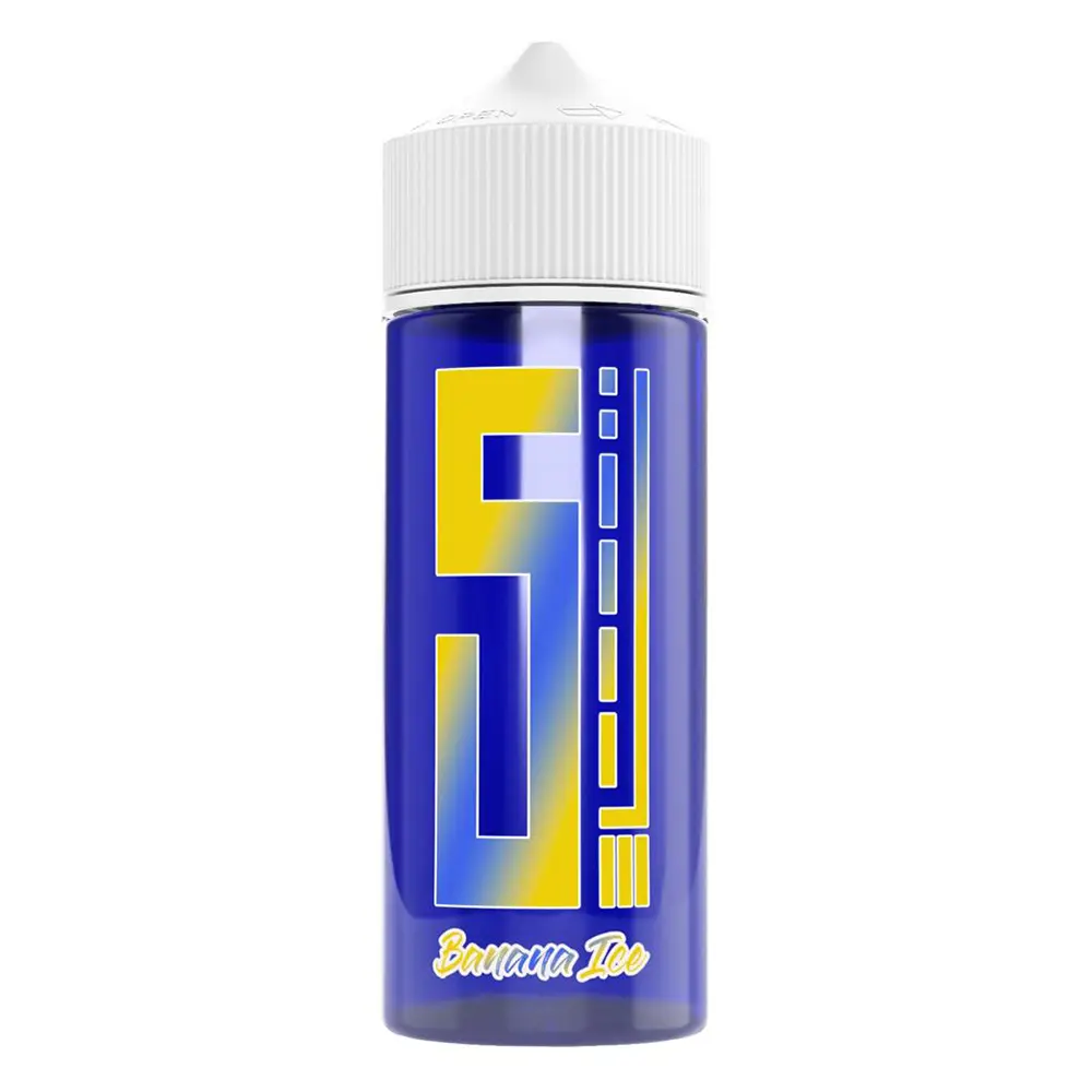 5EL Longfill - Banana Ice - 10ml Aroma in 120ml Flasche 