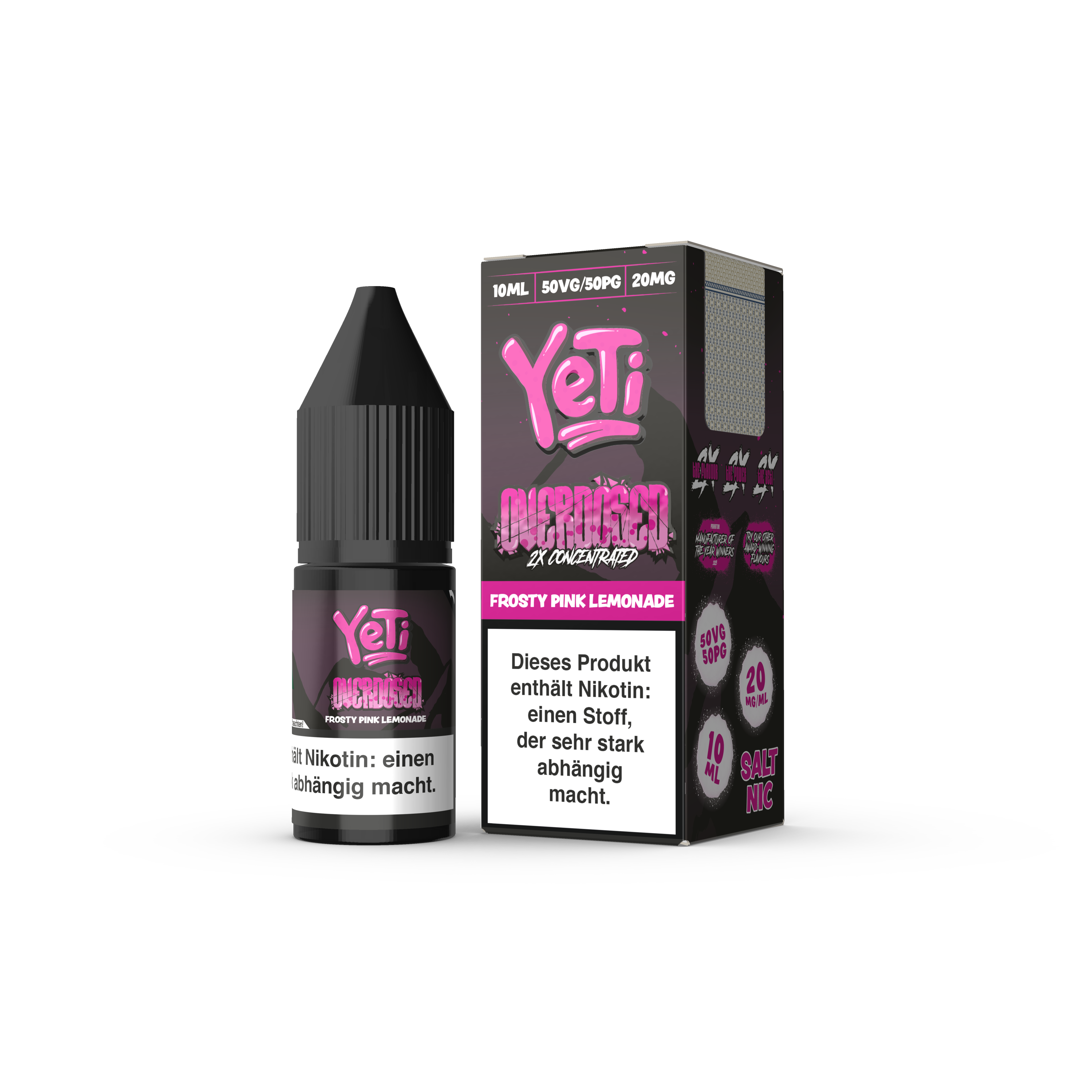 Yeti Overdosed Frosty Pink Lemonade 20mg Nikotinsalz