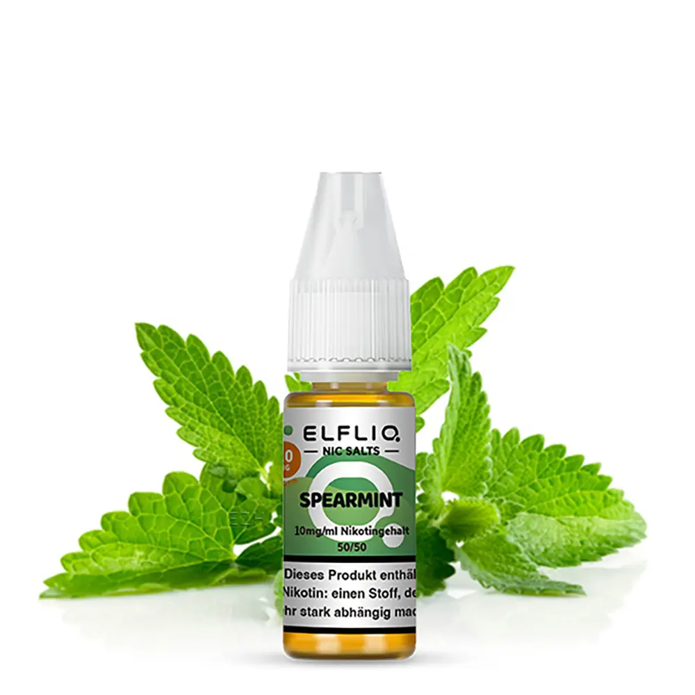 Elfliq by Elfbar Nikotinsalz - Spearmint - Liquid 10mg 10ml - 