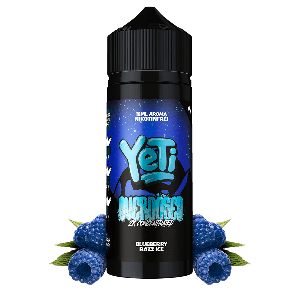 Yeti Overdosed Aroma Blueberry Razz Ice