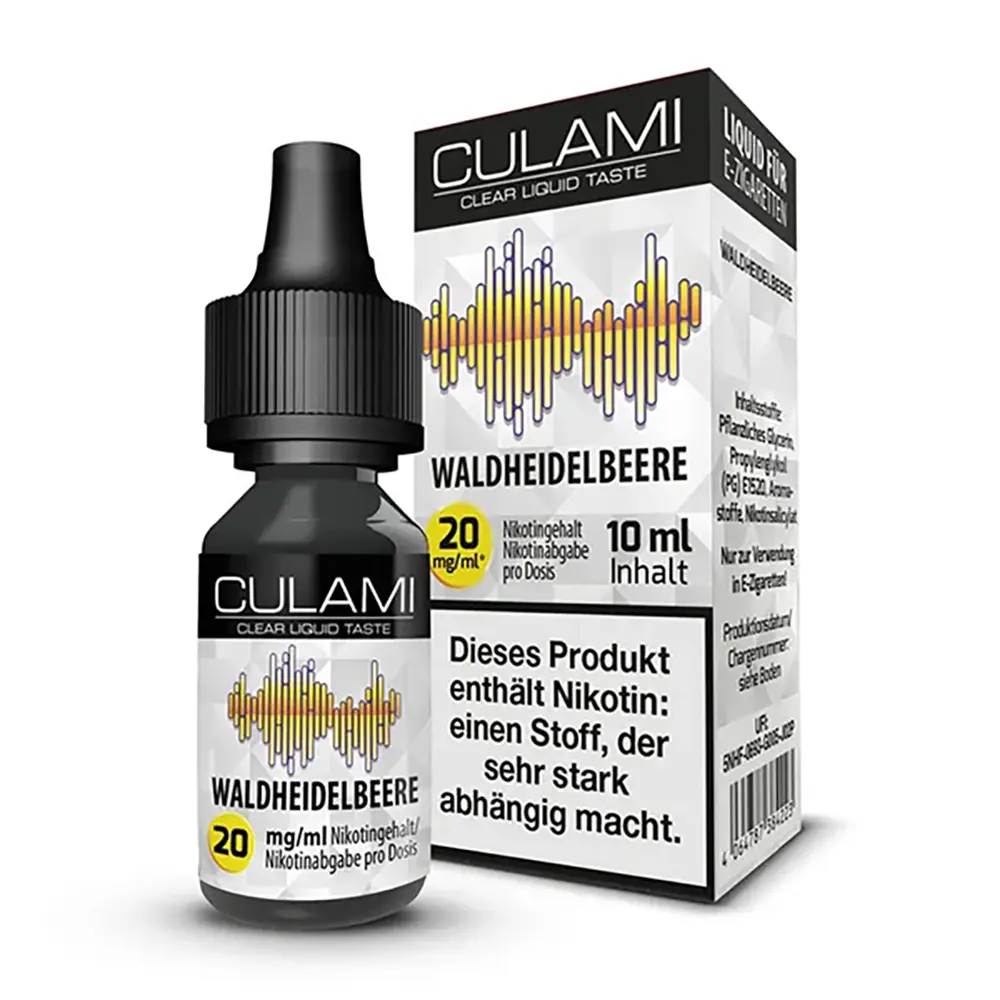 CULAMI Waldheidelbeere 20mg Nikotinsalz 10ml Liquid 