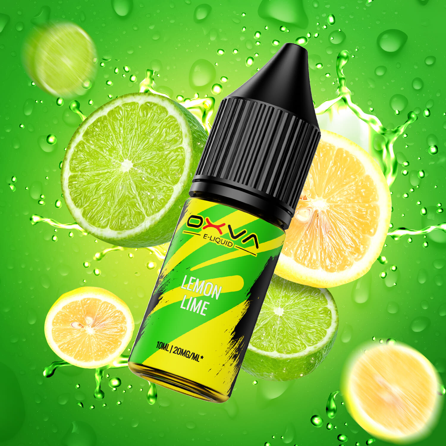 Oxva E-Liquid Nikotinsalz - Lemon Lime - 10ml Liquid 20mg 