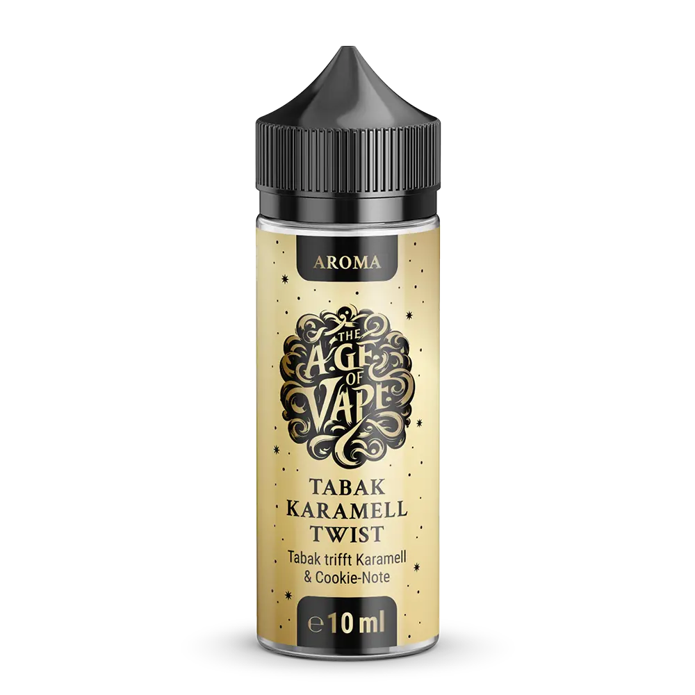 The Age of Vape Tabak Karamell Twist 10ml Aroma