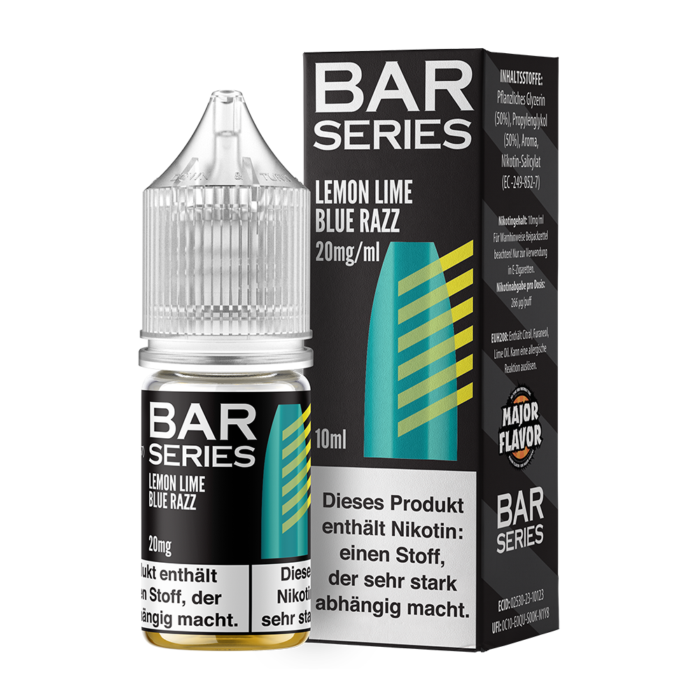 Bar Series Nikotinsalz Lemon Lime Blue Razz 20mg