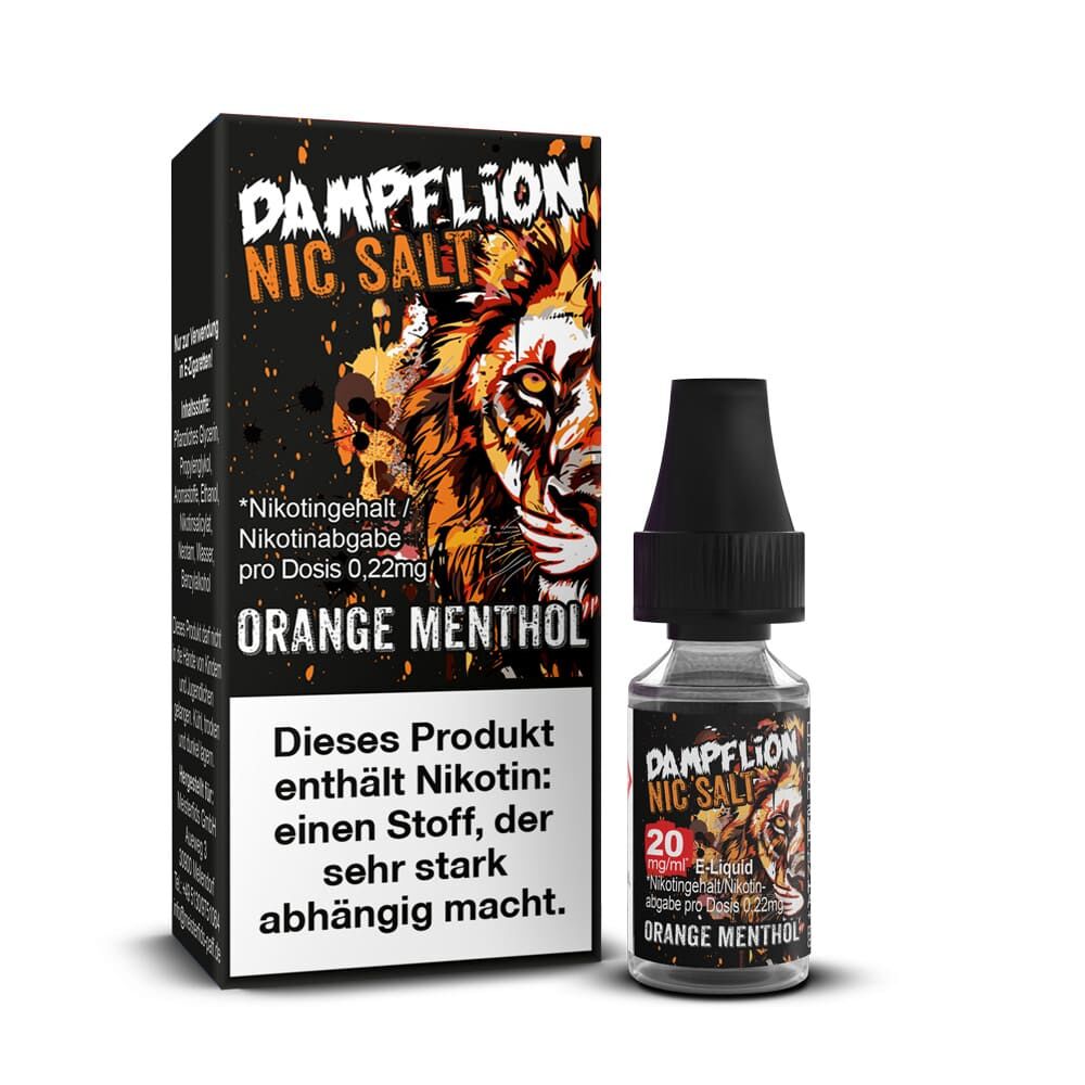 Dampflion Intense Nikotinsalz - Orange Menthol- Liquid 10ml 20mg 