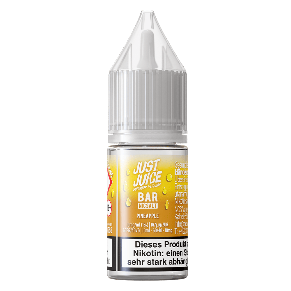 Just Juice Nikotinsalz - Pineapple - 10ml Liquid 10mg  C