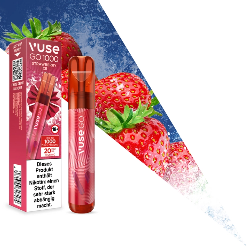 Vuse GO 1000 Strawberry Ice 20mg