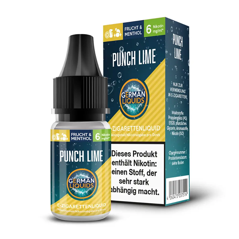 German Liquids Punch Lime V2 6mg