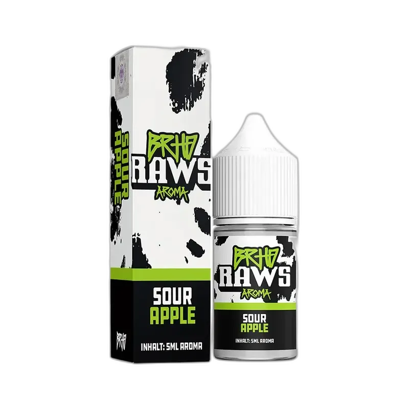 BRHD Barehead Aroma Longfill - RAWS Sour Apple - 5ml in 30ml Flasche STEUWERWARE