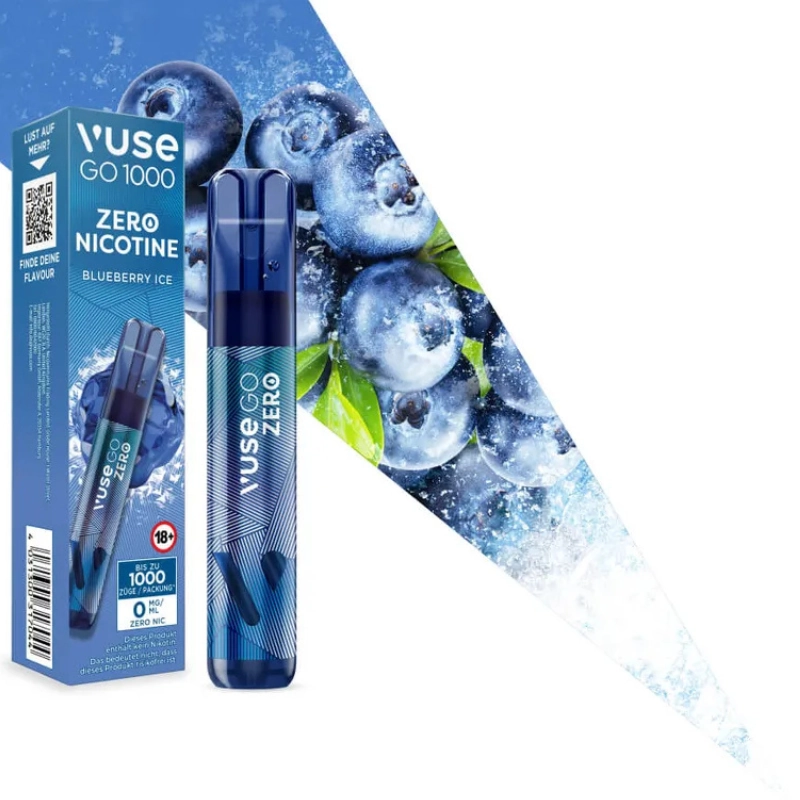 Vuse GO 1000 Blueberry Ice 0mg