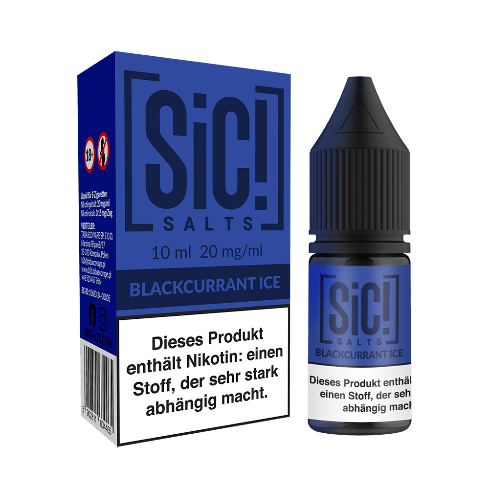 SIC Nikotinsalz Blackcurrant Ice 20mg