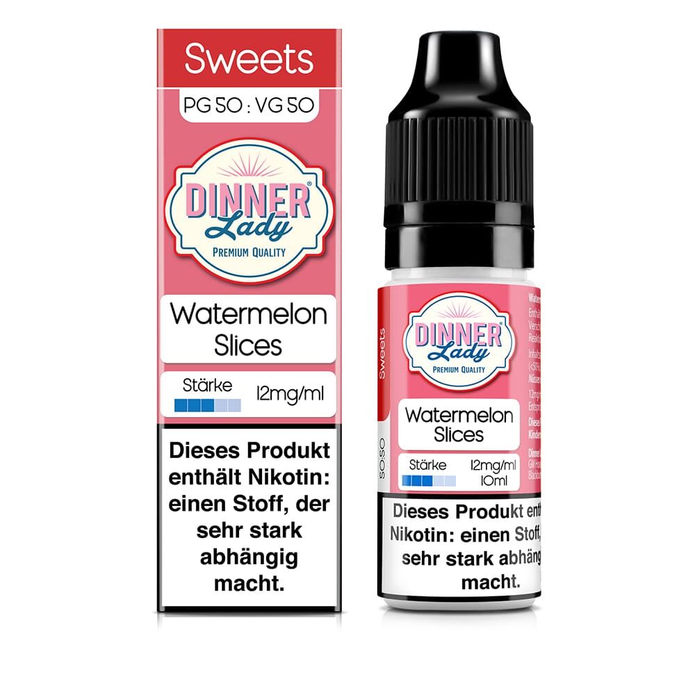 Dinner Lady Liquid Watermelon Slices 12mg