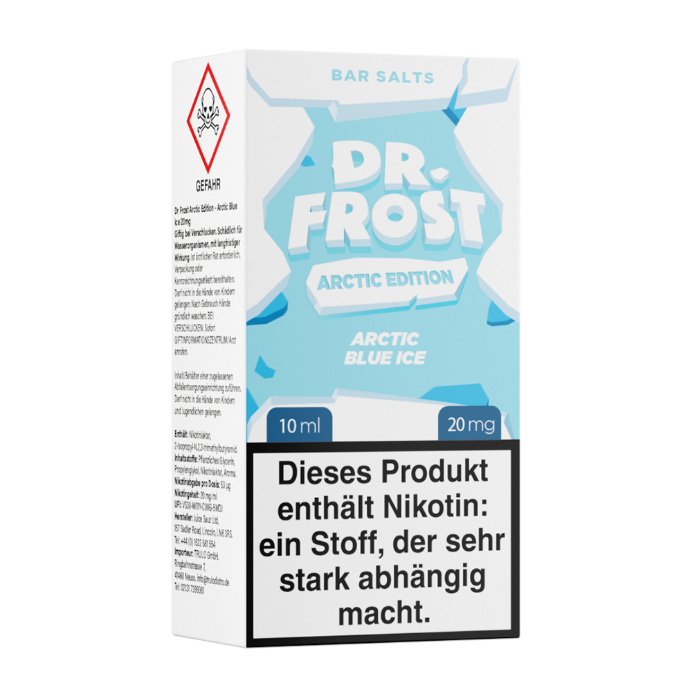 Dr. Frost Nikotinsalz Arctic Blue Ice Liquid 20mg