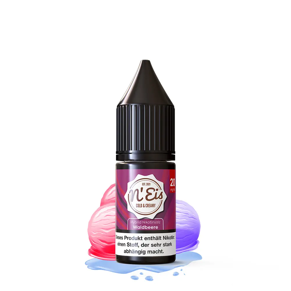 nEis Nikotinsalz - Waldbeeren - 10ml Liquid 20mg 