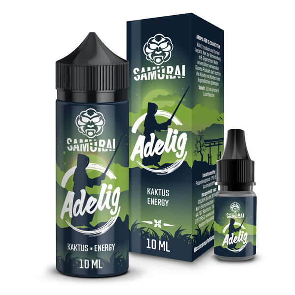 Samurai Adelig 10ml Aroma in 120ml Chubby 