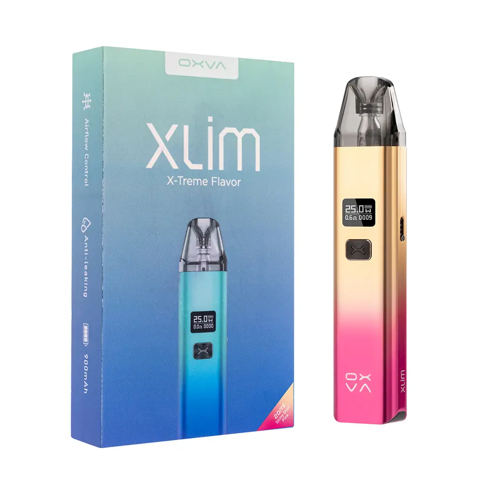 Oxva Xlim Kit V2 Shiny Gold Pink