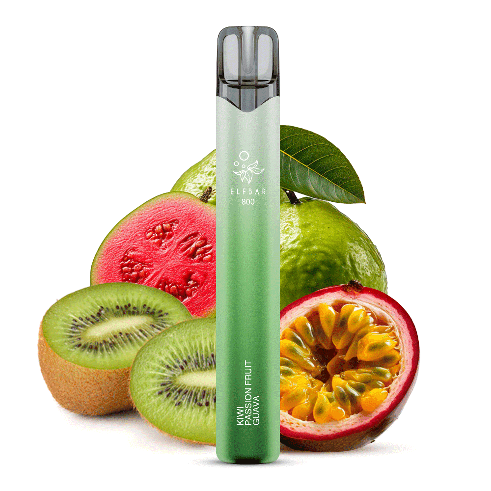 Elfbar 800 Einweg E-Zigarette - Kiwi Passion Fruit Guava - 20mg  C