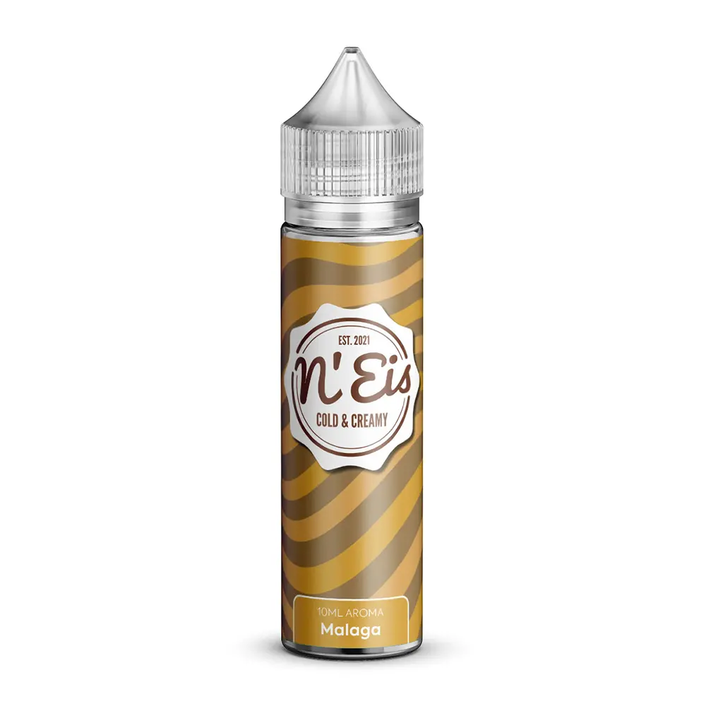 n'Eis Aroma Longfill - Malaga - 10ml in 60ml Flasche 