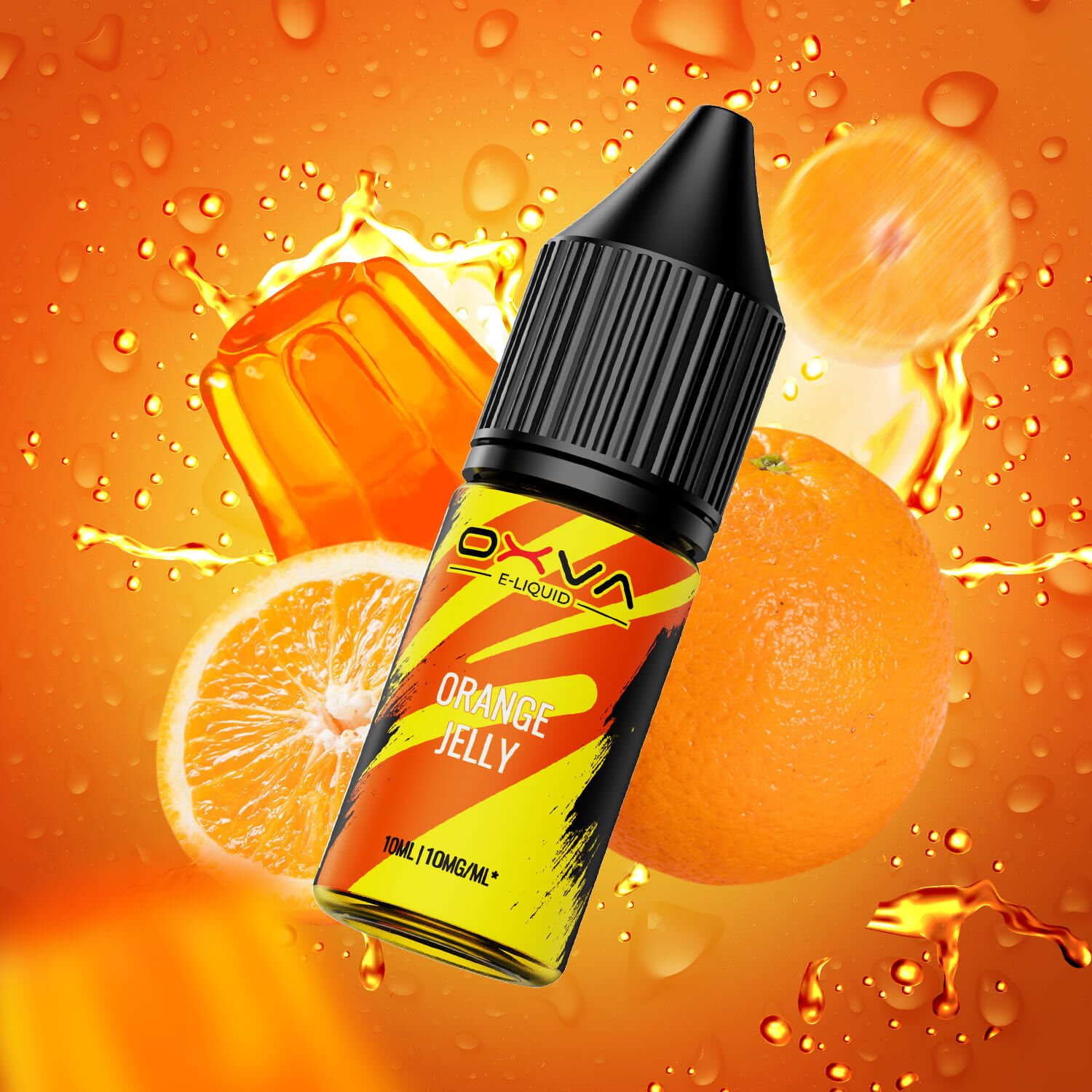 Oxva E-Liquid Nikotinsalz - Orange Jelly - 10ml Liquid 10mg 