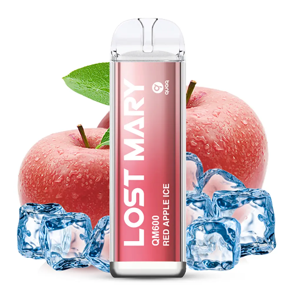 Lost Mary QM600 CP Red Apple Ice 20mg Einweg E-Zigarette 